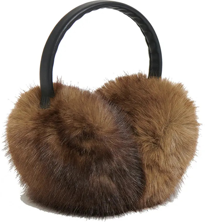 Esme Faux Mink Earmuffs | Nordstrom