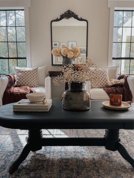 our living room decor!
my coffee table was a thrift store furniture flip but the i’ve linked the coffee table that inspired me! 

beaudry mirror
accent chairs



#LTKhome