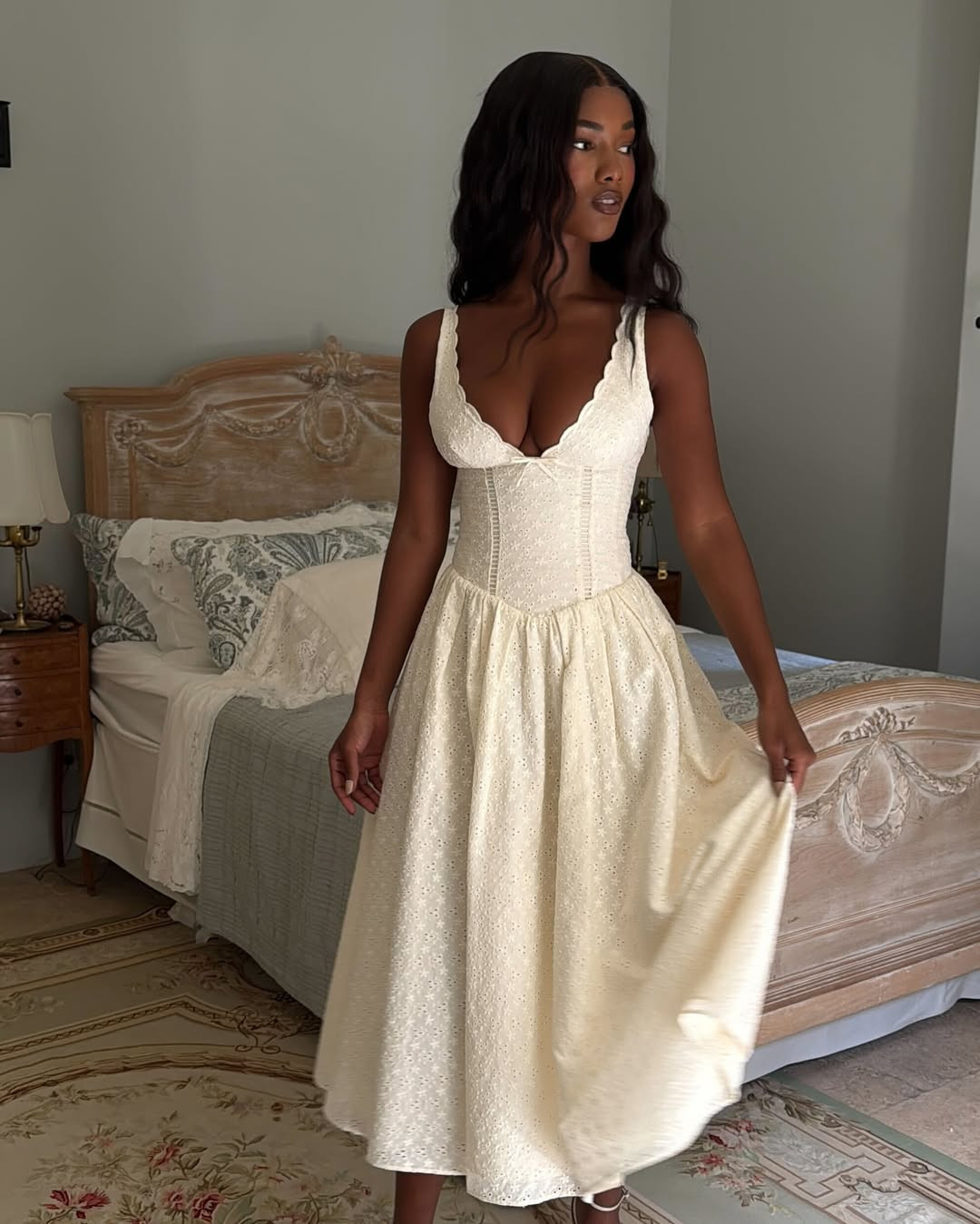  Simple, yet stunning! This dress is everything. Creamy, dreamy, and ready for anything. ✨Linking similar pieces to recreate the look💕


#whitedress #chic #fashioninspo #OOTD #dressInspo #chicstyle #dinnerdress #luxurystyle #fashionfavorites #outfitInspo #mididress #brunchdress

 

#LTKStyleTip #LTKSummerEdit #LTKWedding