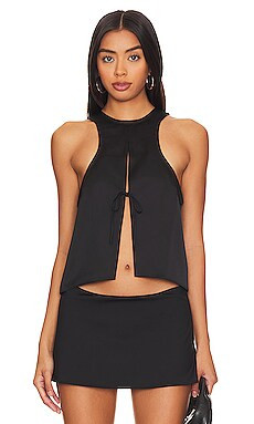 LIONESS Honey Cami in Onyx from Revolve.com | Revolve Clothing (Global)