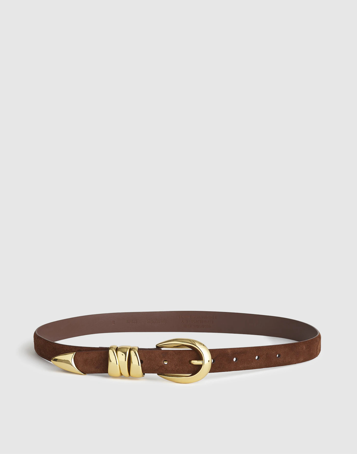 Triple Metal Keeper Belt | Madewell | Madewell