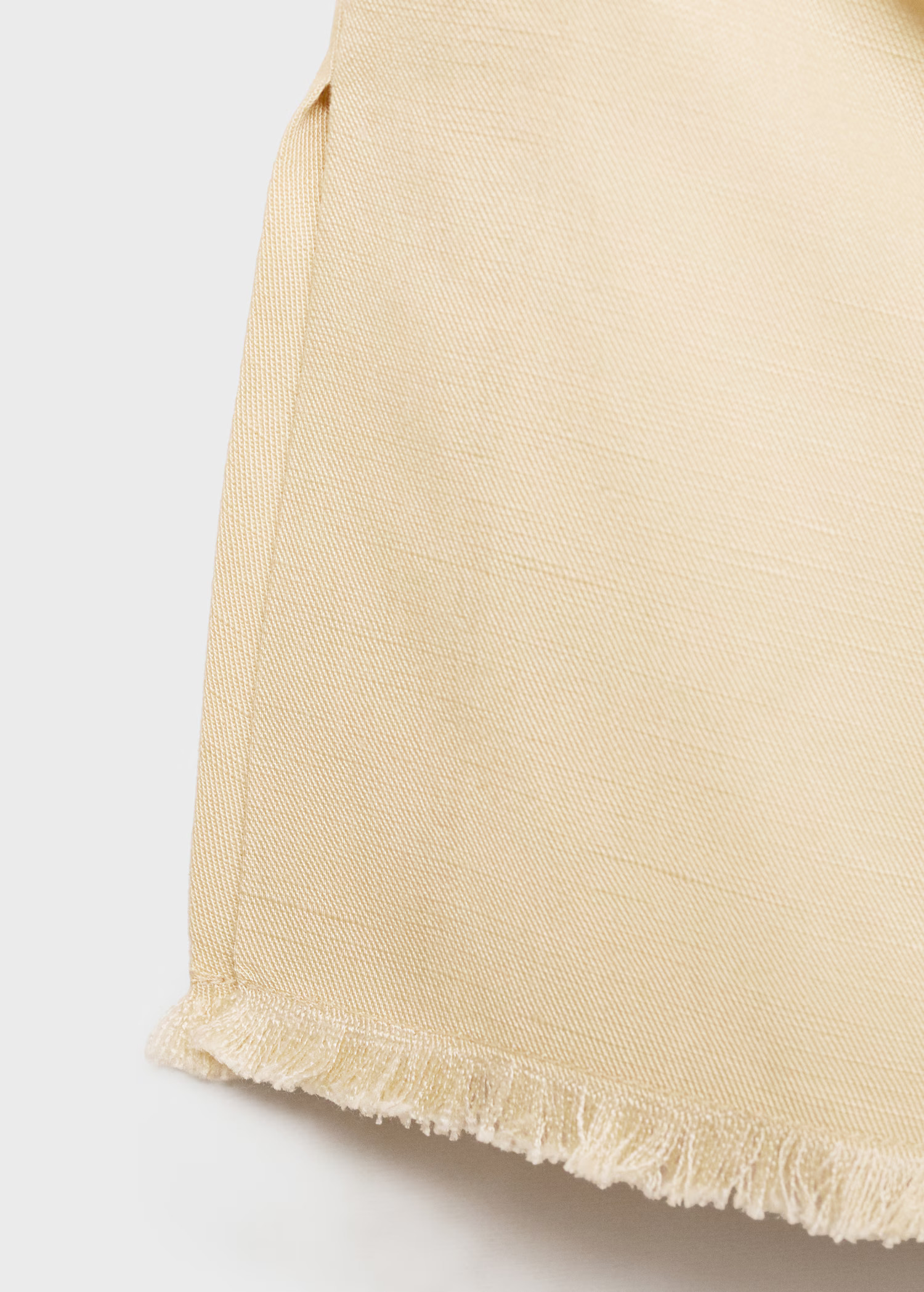 Strapless linen-blend top - Women | MANGO United Kingdom | MANGO (UK)