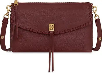 Darren Top Zip Leather Shoulder Bag | Nordstrom