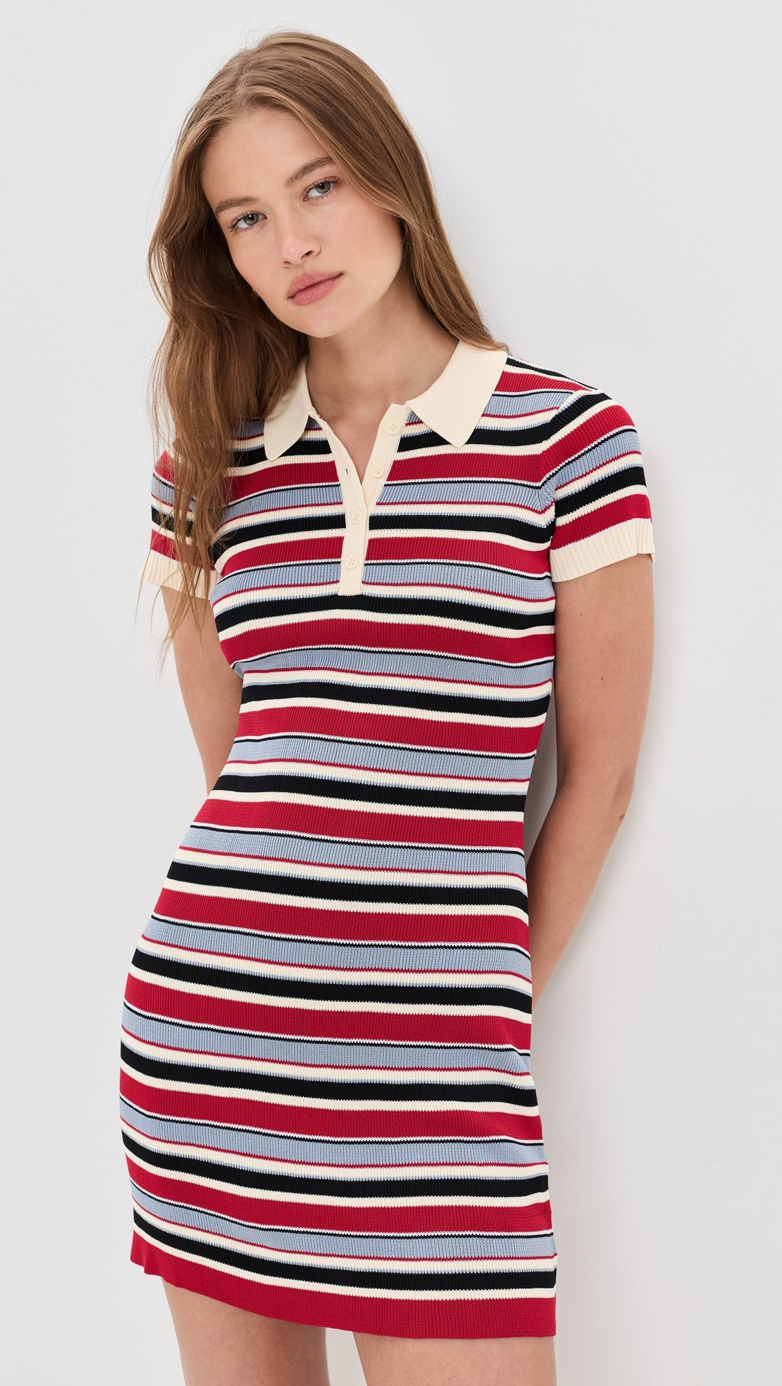 Knit Polo Mini Dress | Shopbop