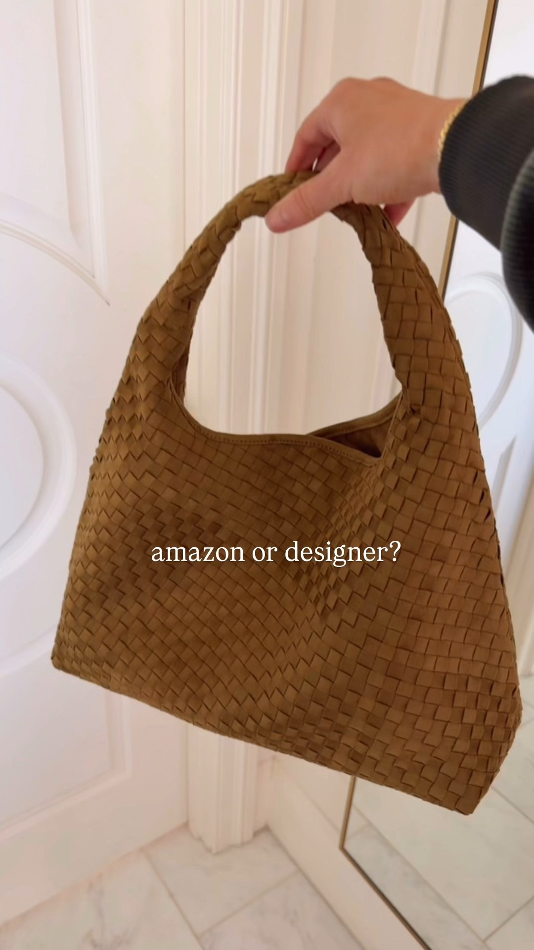 Giving designer vibes under $200. Comes in other colors 