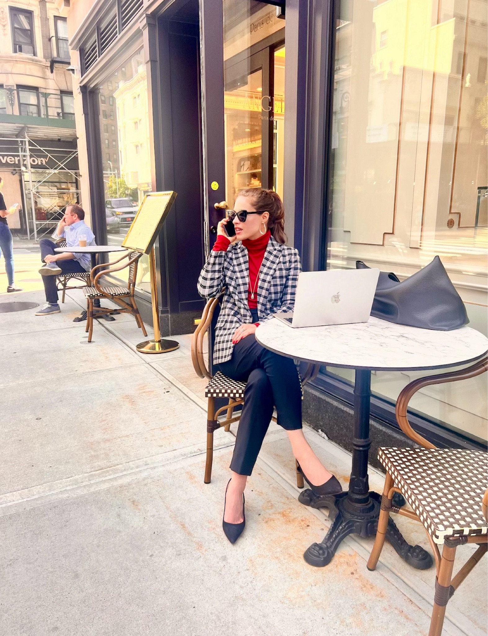 In need of a new blazer? Shop the checkered blazer for the perfect addition to your work wardrobe! The structured design enhances your silhouette and its versatile style allows it to be worn over any top or dress making it a practical addition to your closet!
#blazerblazer
#4thofjuly
#redturtleneck
#workoutfit
#closetnecessity 

#LTKWorkwear #LTKStyleTip #LTKSeasonal