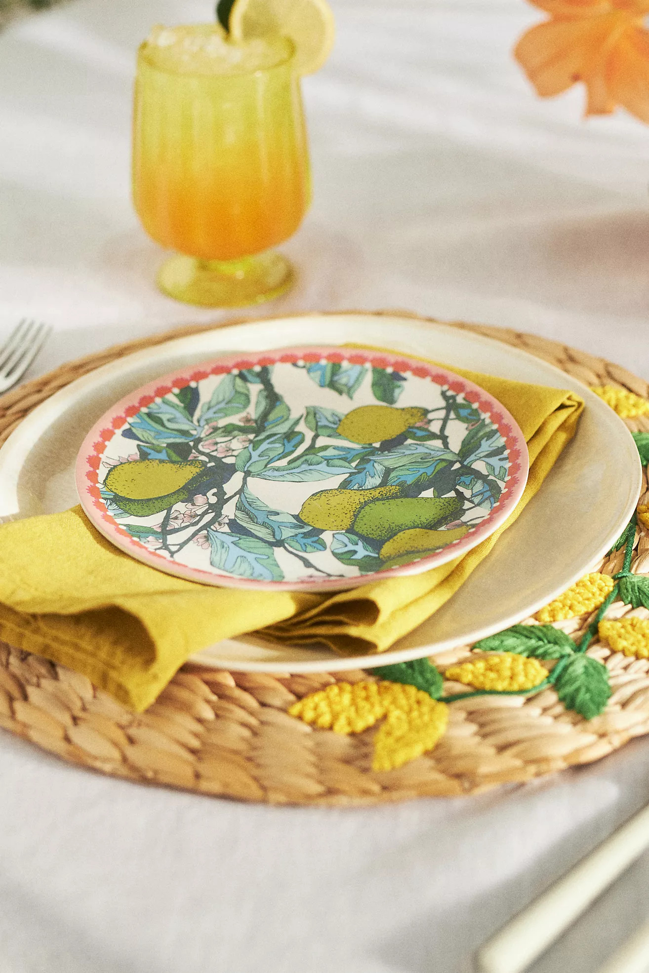 Alexandra Farmer The Flock Melamine Side Plate | Anthropologie (US)
