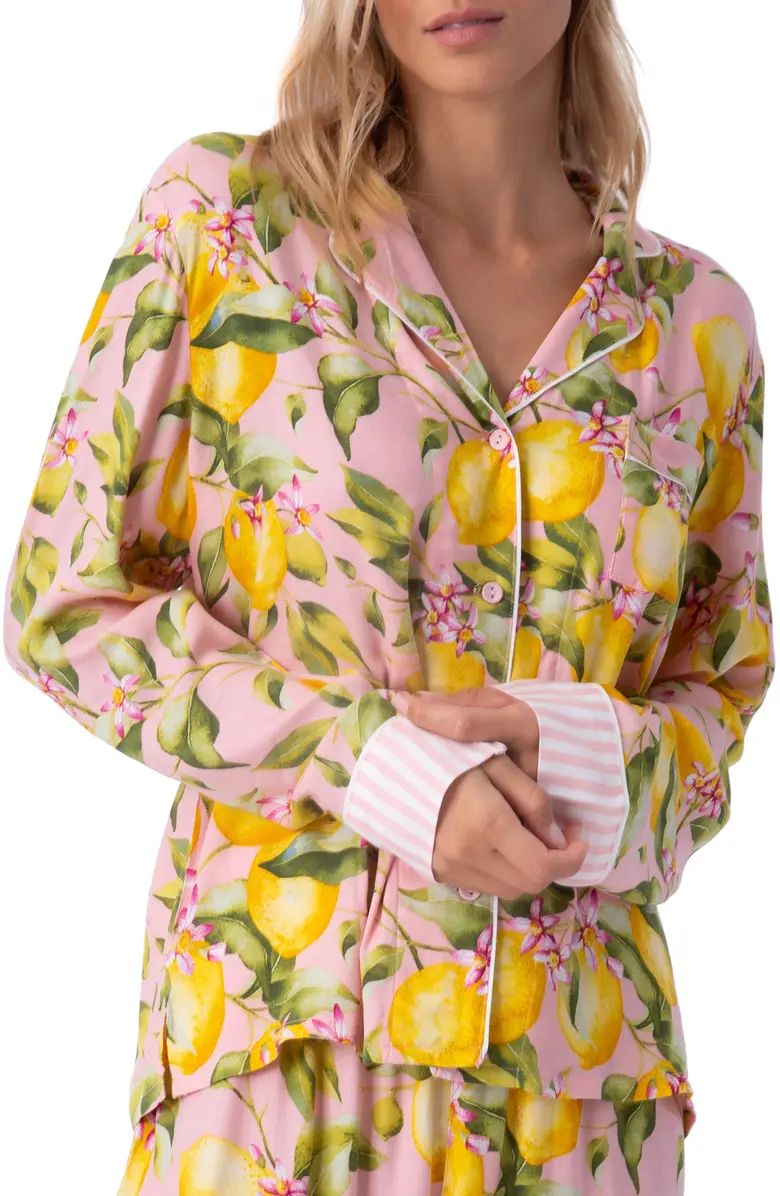 In Bloom Button-Up Pajama Top | Nordstrom
