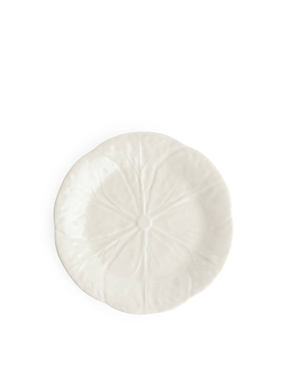 Bordallo Pinheiro Cabbage Plate 19 cm - Off White - ARKET GB | ARKET (US&UK)
