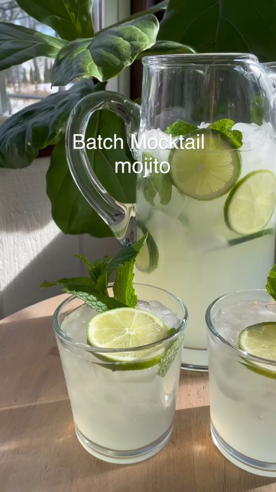 Batch Mojito Mocktail!

You guys … Memorial Day is going to be here before you know it! So I’ve got the batch drinks that you NEED to make. And this one should be high up on your list!

Comment RECIPE and I’ll send you all the deets on this drink and how to make it!

Let me know what other batch mocktails you want to see for MDW!

Ingredients (serves 6-8)
• 1 cup lime juice
• 1 bunch fresh mint leaves
• ½ cup simple syrup
• 1 cup of water
• 4 cups club soda or sparkling water
• Lime wheels & mint for glass garnish

#mocktails #mocktailgirlie #mocktailrecipe #mocktail #drinkrecipe #drink #memorialday #memorialdayweekend #mdw #summer #mojito