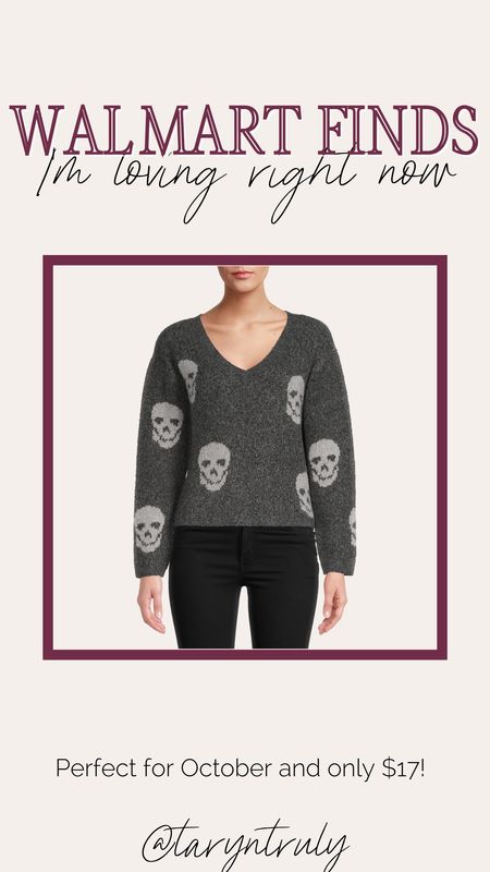 Halloween sweater - skull sweater - fall fashion - midsize - size 14

#LTKHalloween #LTKcurves #LTKSeasonal