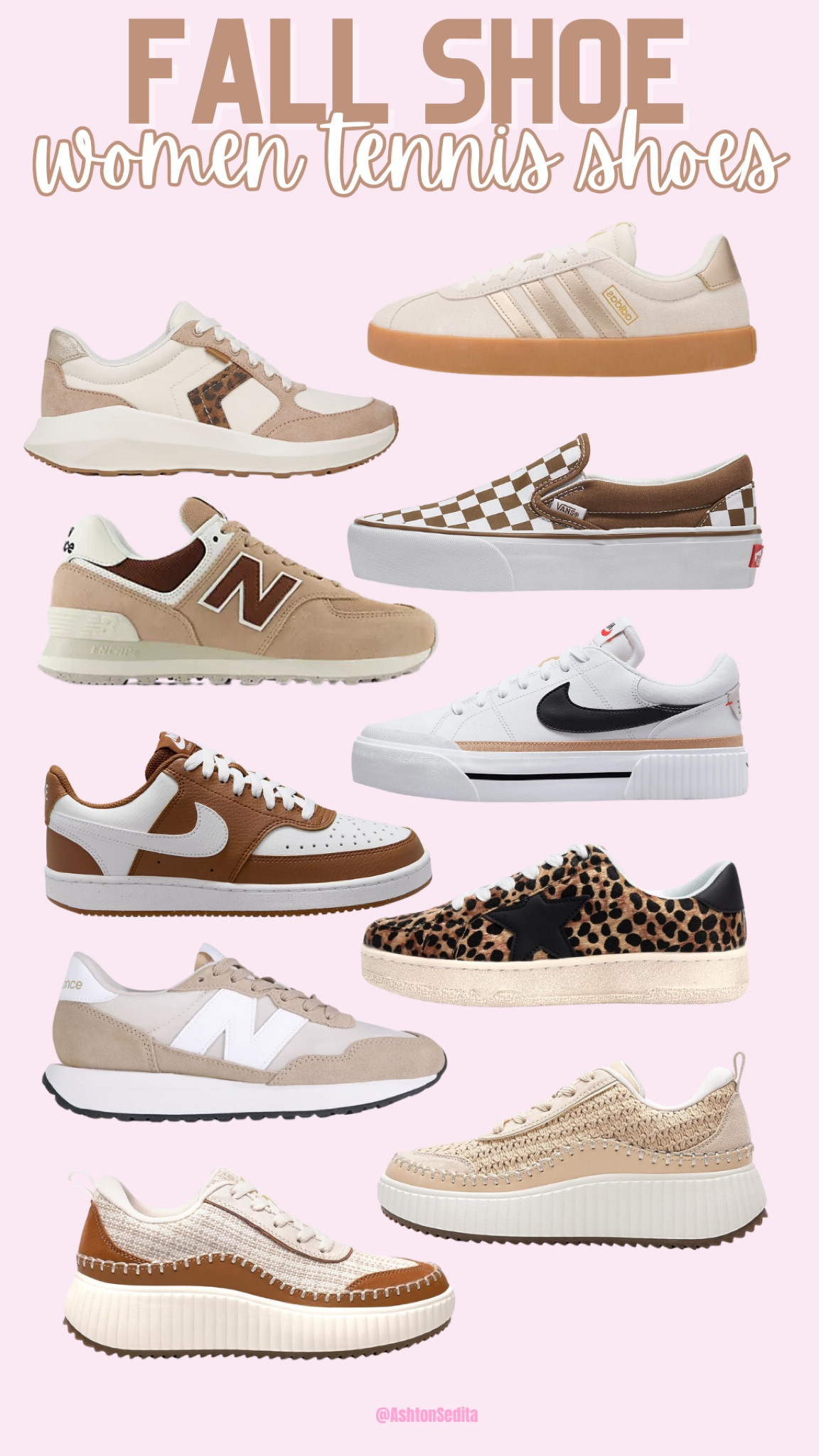 fall shoes : women tennis shoes!!!

#LTKStyleTip #LTKSeasonal #LTKShoeCrush