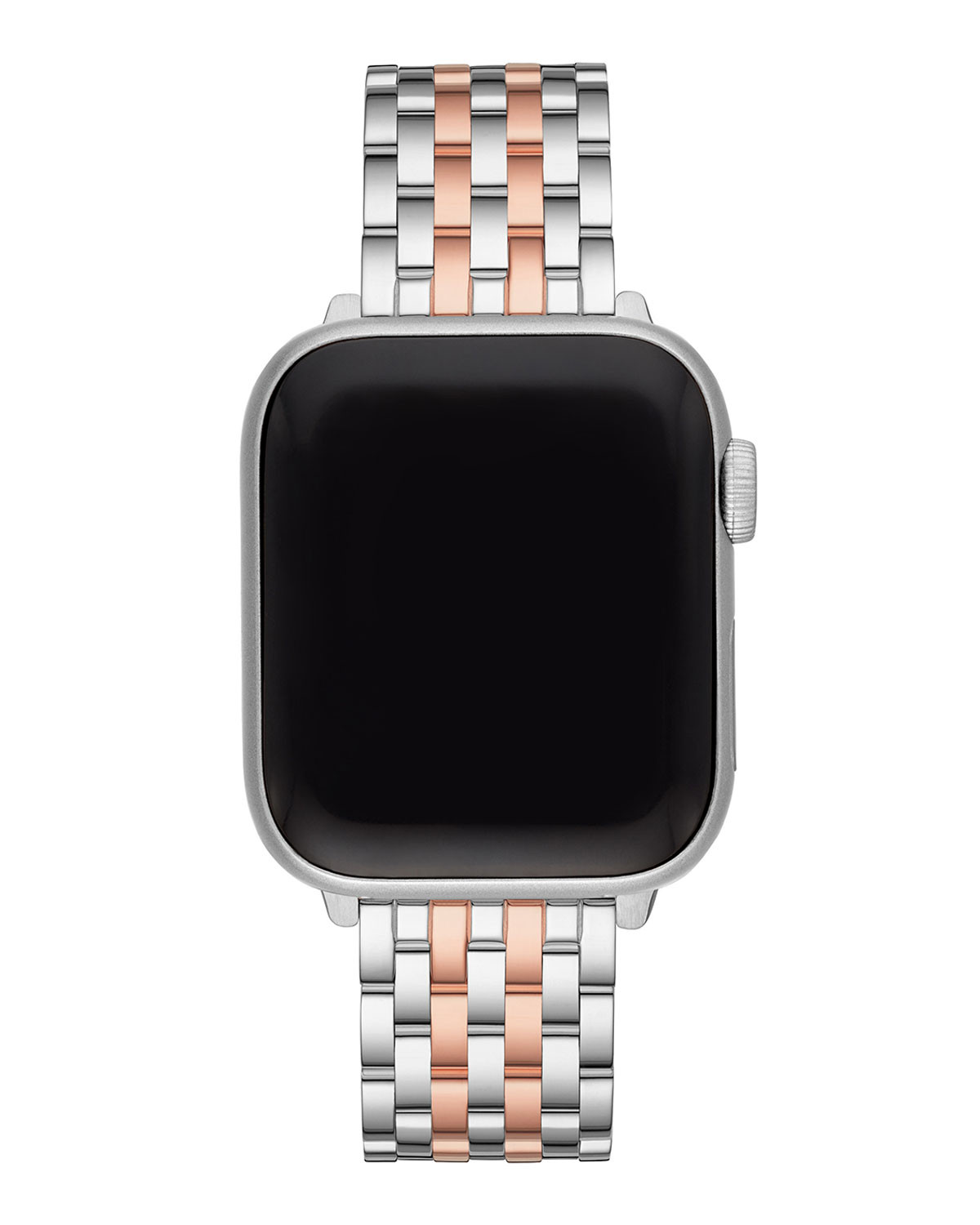 38mm 7-Link Stainless Steel Bracelet for Apple Watch, Rose Gold | Neiman Marcus