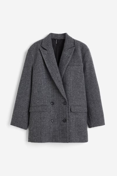 Oversized Double-breasted Blazer | H&M (US + CA)