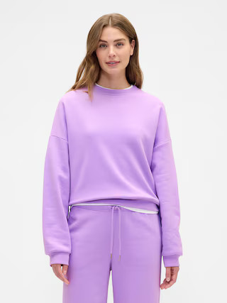 Relaxed Wedge Crewneck Sweatshirt | Gap Factory