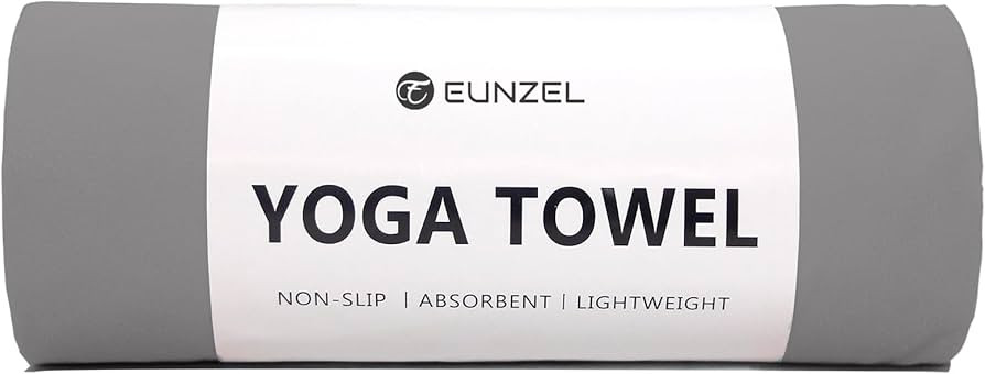 Eunzel Hot Yoga Towel Non Slip Yoga Mat Towel Non-Slip Sweat Absorbent Microfiber Towel for Hot Y... | Amazon (US)