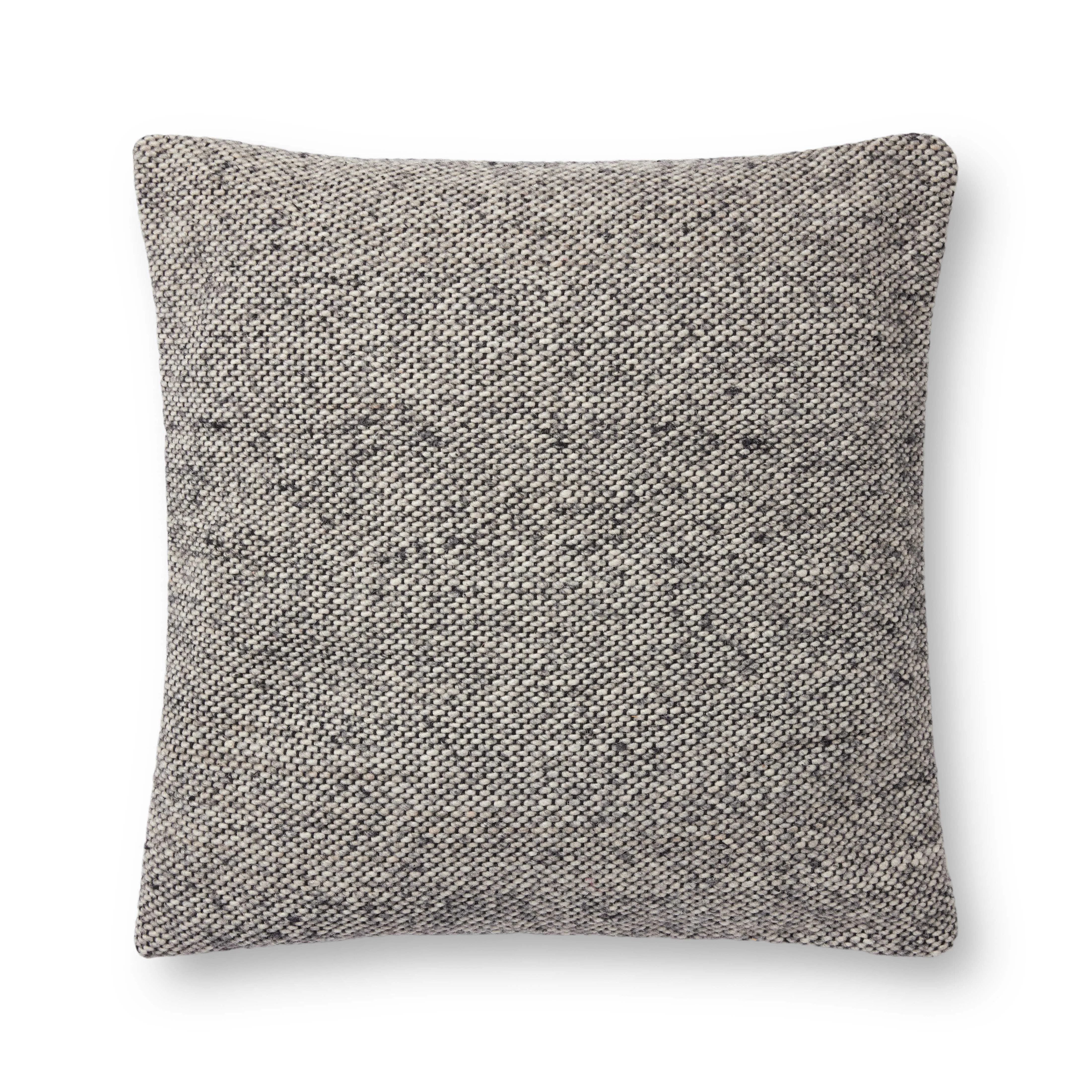 Amber Lewis x Loloi Claudette Charcoal / Grey Pillow & Reviews | Wayfair | Wayfair North America