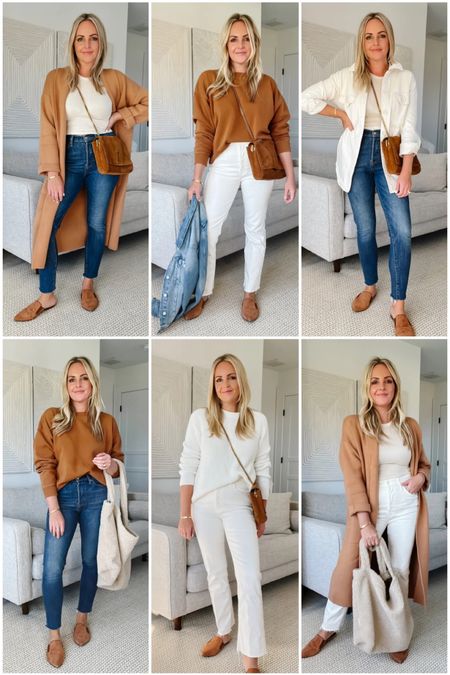 Casual Thanksgiving Outfit Ideas with Jeans and Flats | Capsule Wardrobe Blogger | Fall Outfit Ideas 

#LTKHoliday #LTKstyletip