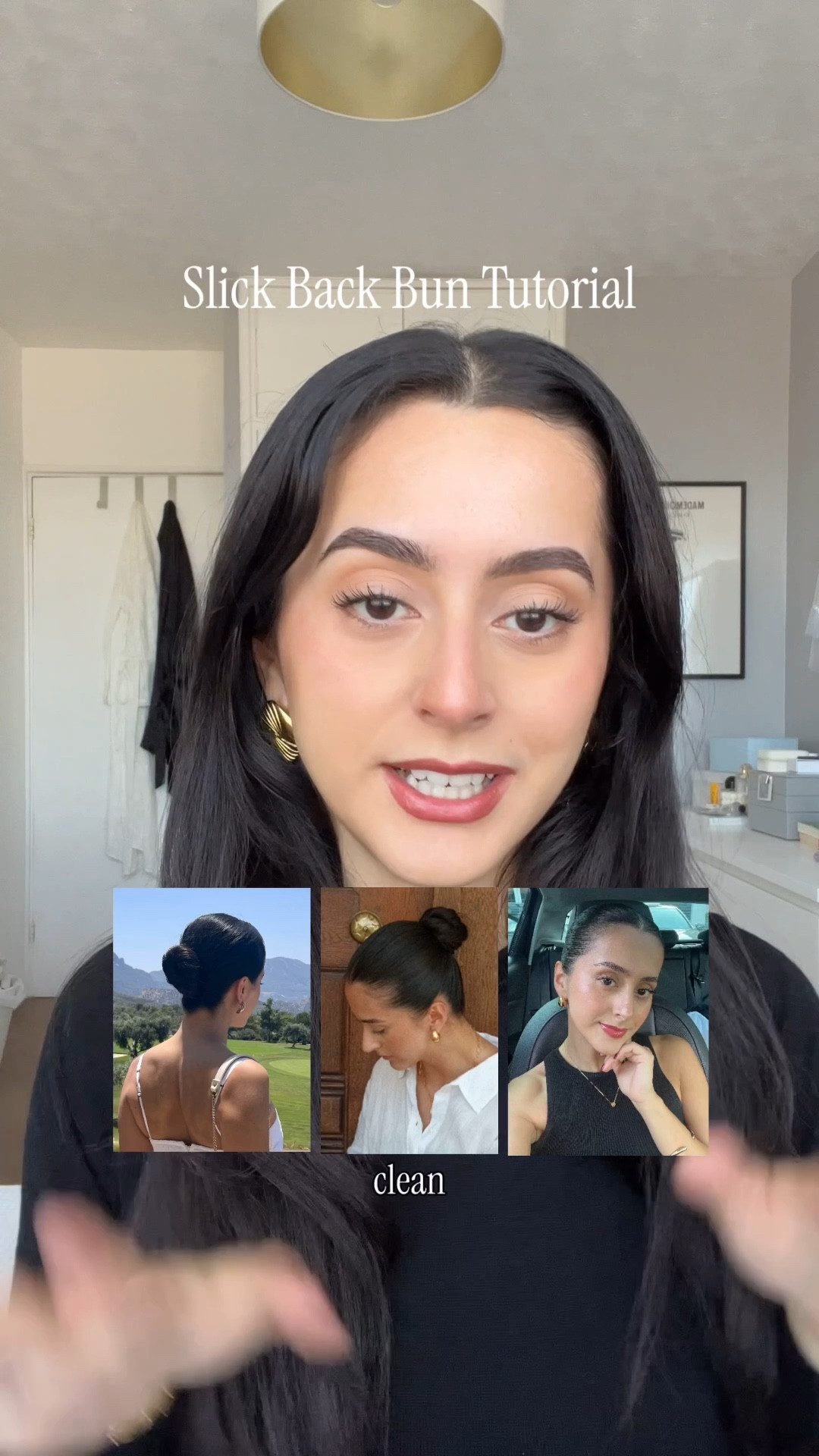 How I get my slick back bun ✨

#hairstyles #slickbackbun #hairtutorial #slickback #hairinspo 