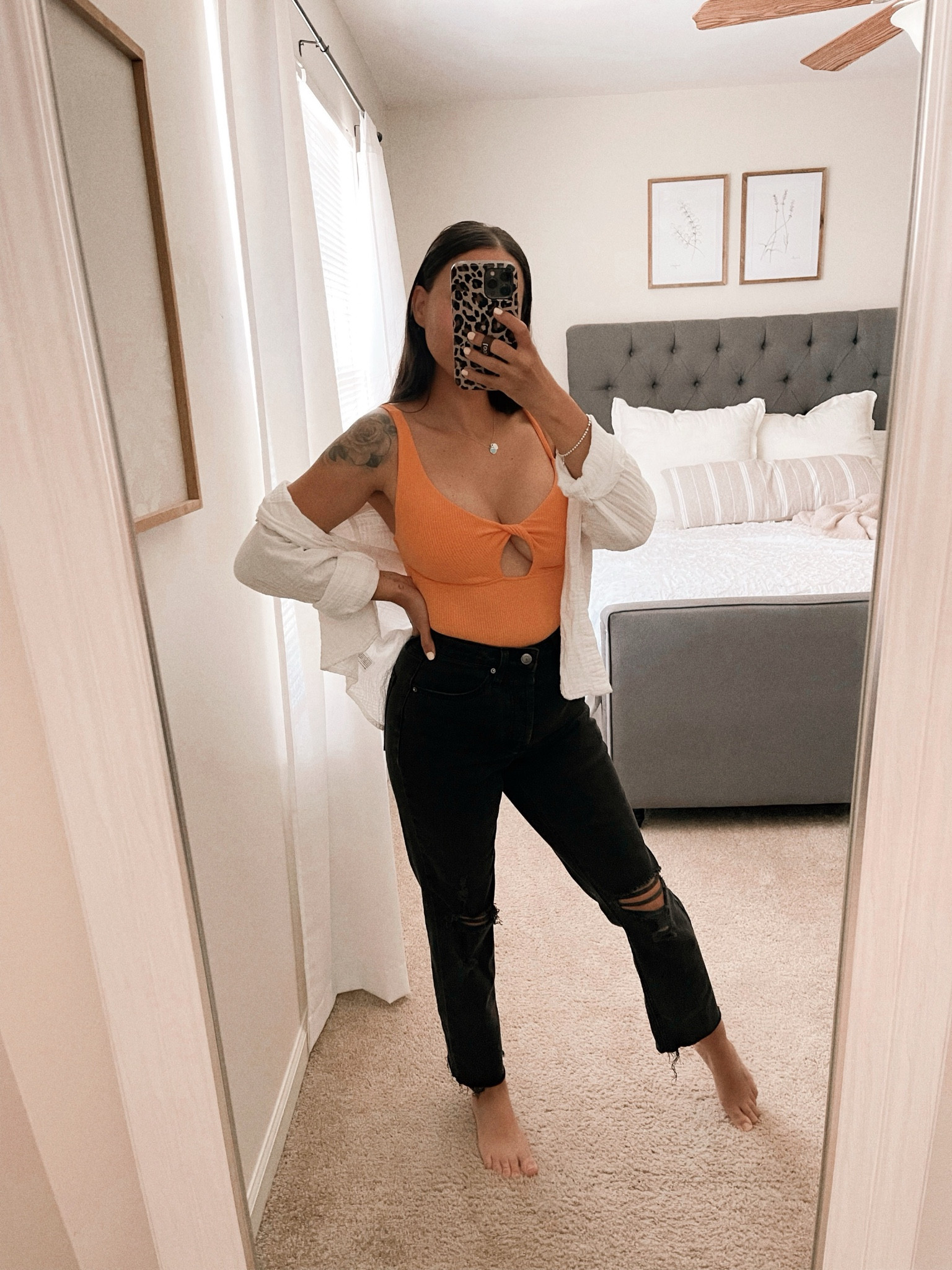 💐🧡
All Target 🎯 
Button down size- M 
Bodysuit size - S 
Jeans size- 4 

#LTKSale #LTKSeasonal