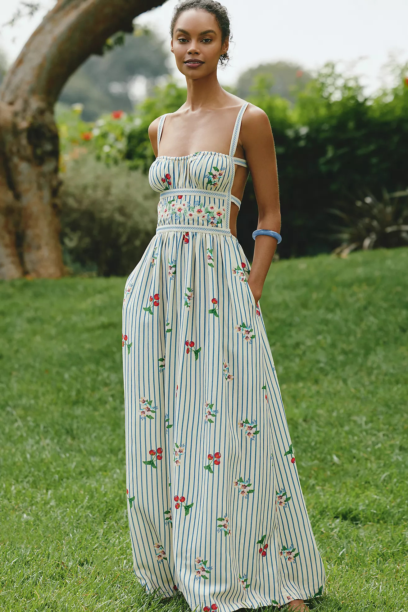 Agua Bendita Ameli Maxi Dress | Anthropologie (US)