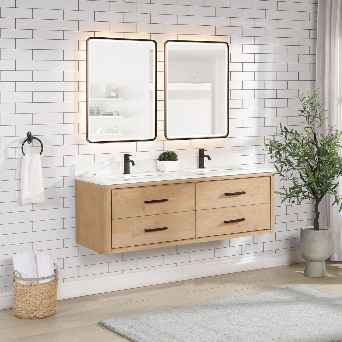Cristo 60'' Double Bathroom Vanity | Joss & Main