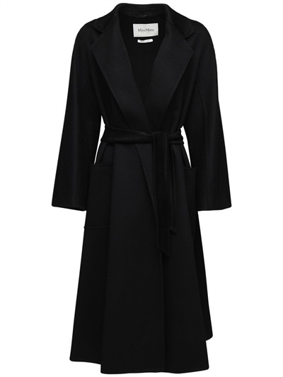 Abrigo de cashmere con cinturón | Luisaviaroma