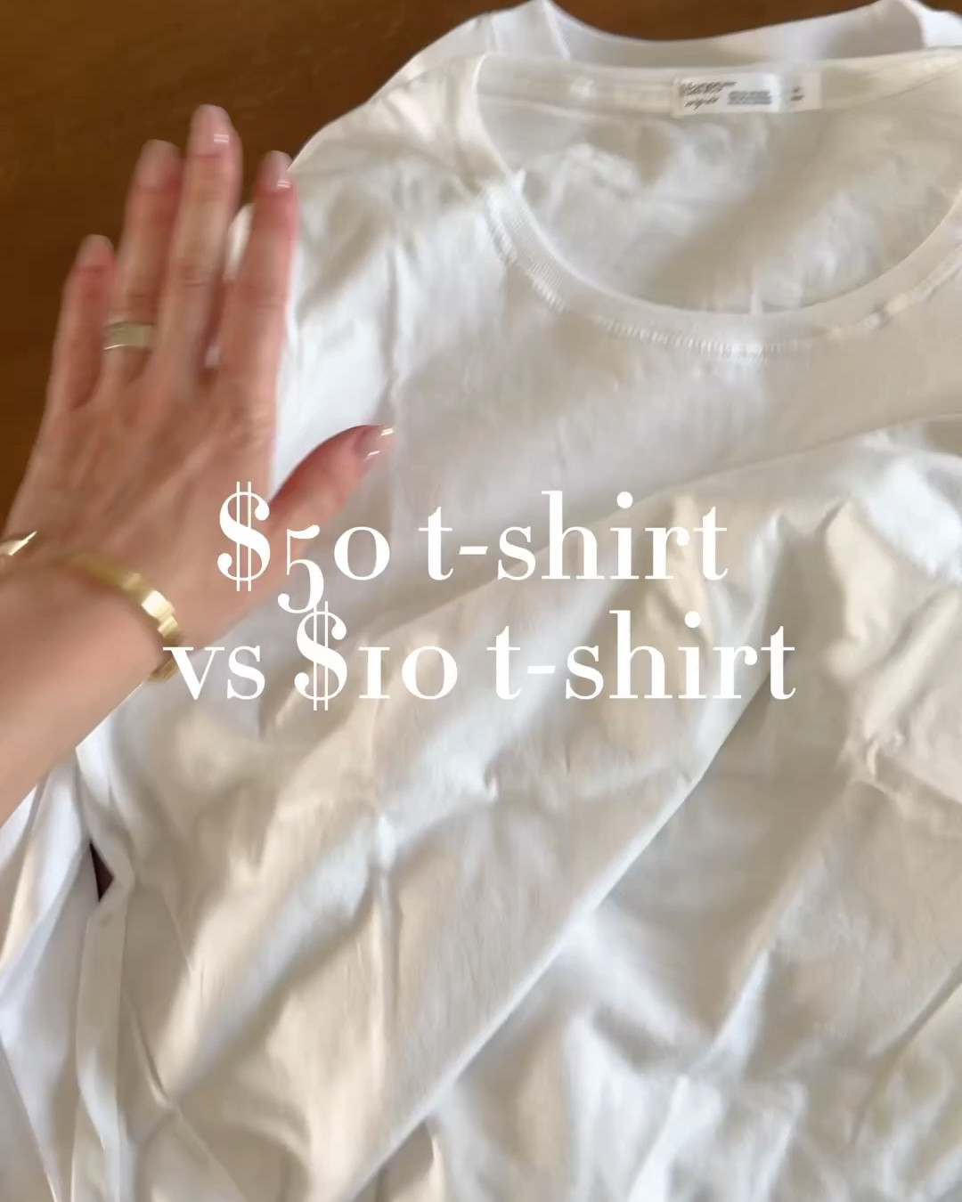 5 t-shirts for the price of one? If you just need the one get Cos clean cut t-shirt - of all the tees out there this one is perfect at balancing price/quality. 
Loving the budget option too: it’s not perfect but for the price it’s great, especially if you need a few! 

#LTKFindsUnder50 #LTKFindsUnder100 #LTKVideo