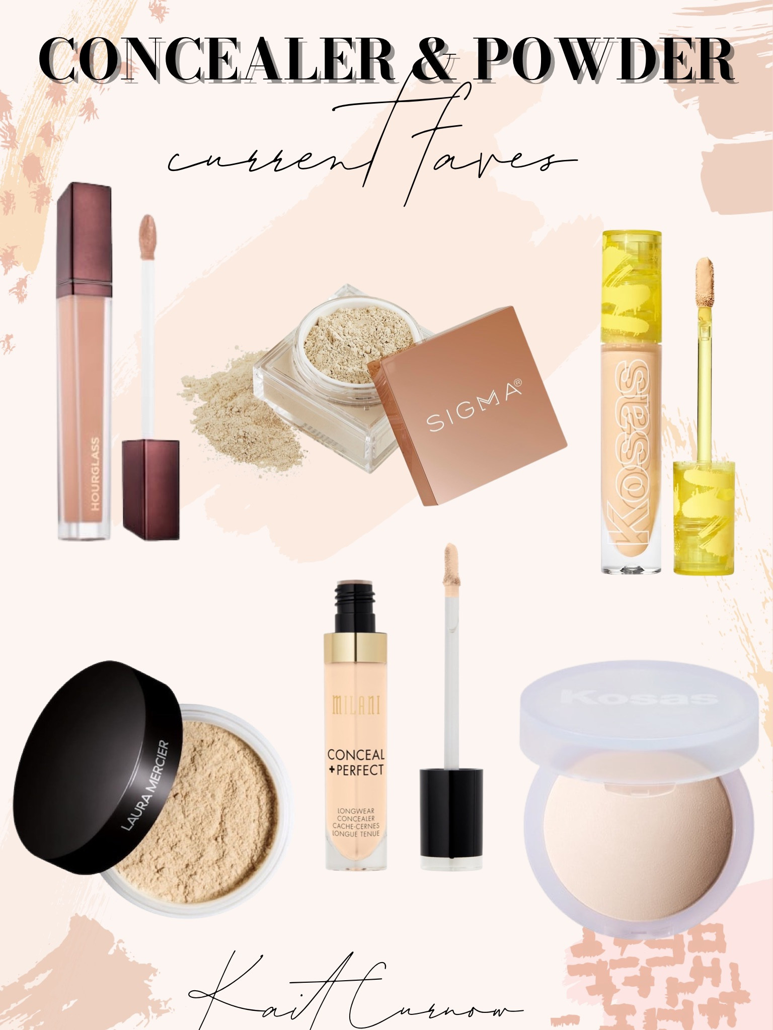 Concealer + Setting Powder Current Favorites 

#LTKunder50 #LTKbeauty #LTKunder100