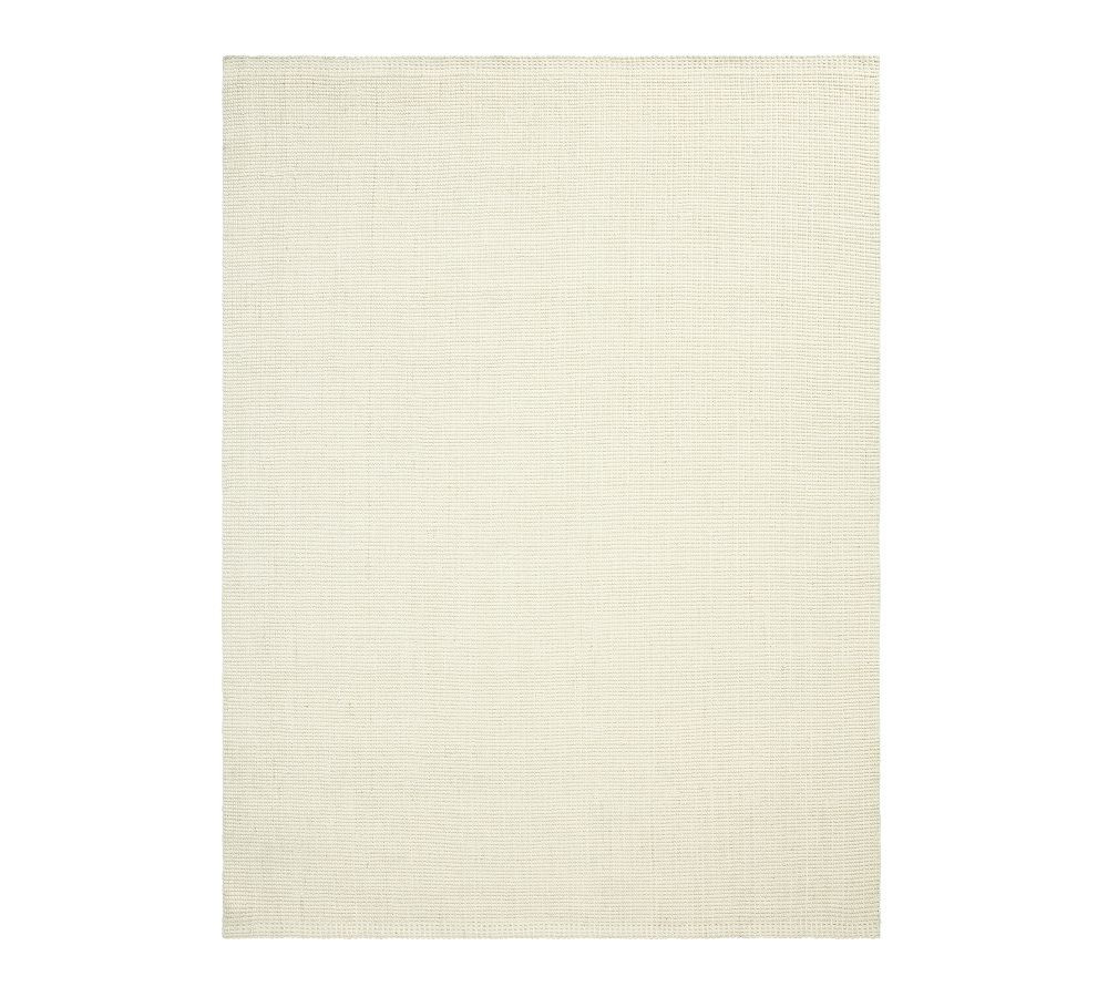 Chunky Wool Jute Rug, Ivory, 9' x 12' | Pottery Barn (US)