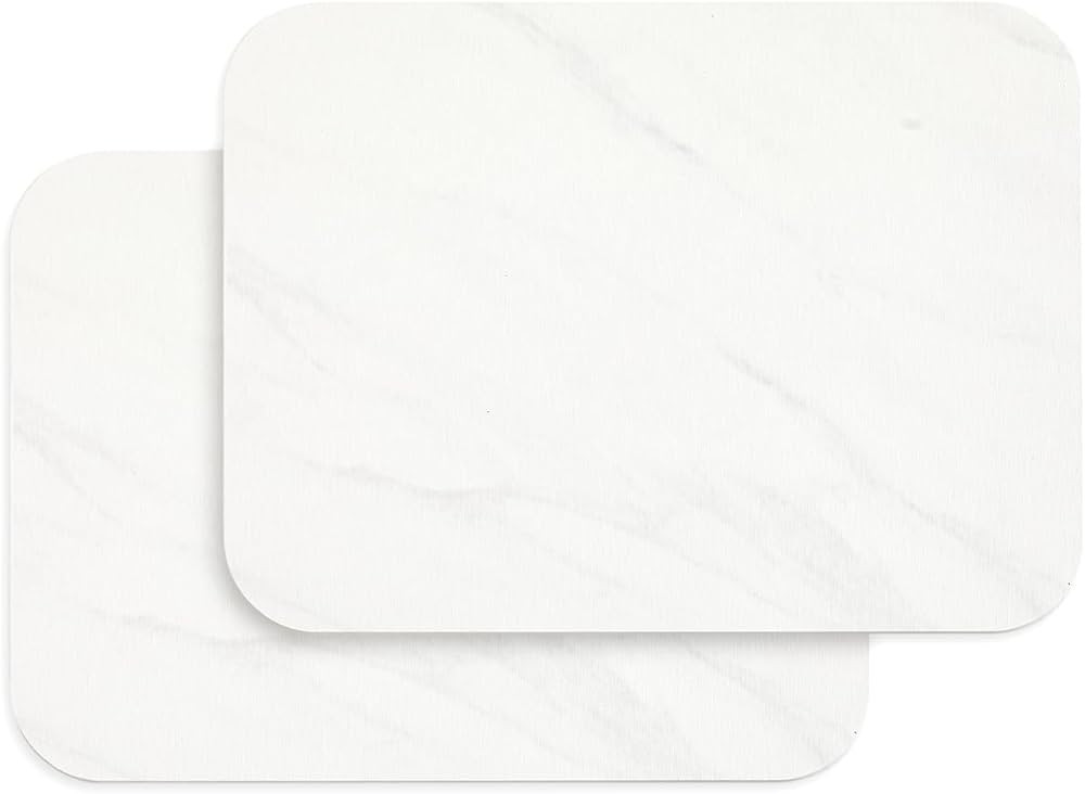 2 PACK Stone Drying mat for Chicken Counter, Non-Slip, Fast Dry, Eco-Friendly Diatomaceous Earth ... | Amazon (US)