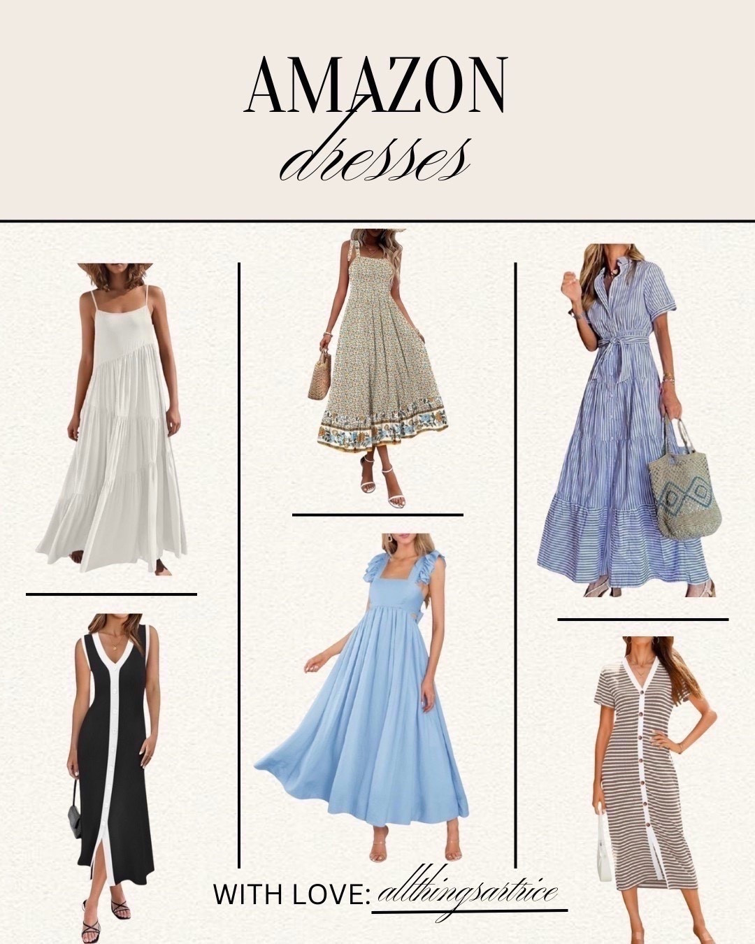 Amazon dresses for spring and summer



Amazon | dress | spring | summer | beach | pool | vacation | Easter | women | allthingsartrice 


#LTKSeasonal #LTKPetite #LTKMidsize