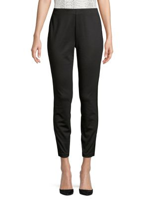 Faux Suede Side Stripe Trousers | Lord & Taylor