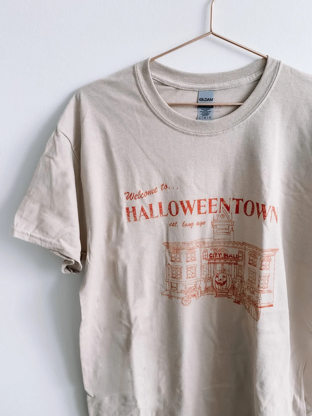 Halloweentown vintage style graphic tee, halloween theme park tshirt, DCOM tshirt, destination te... | Etsy (US)