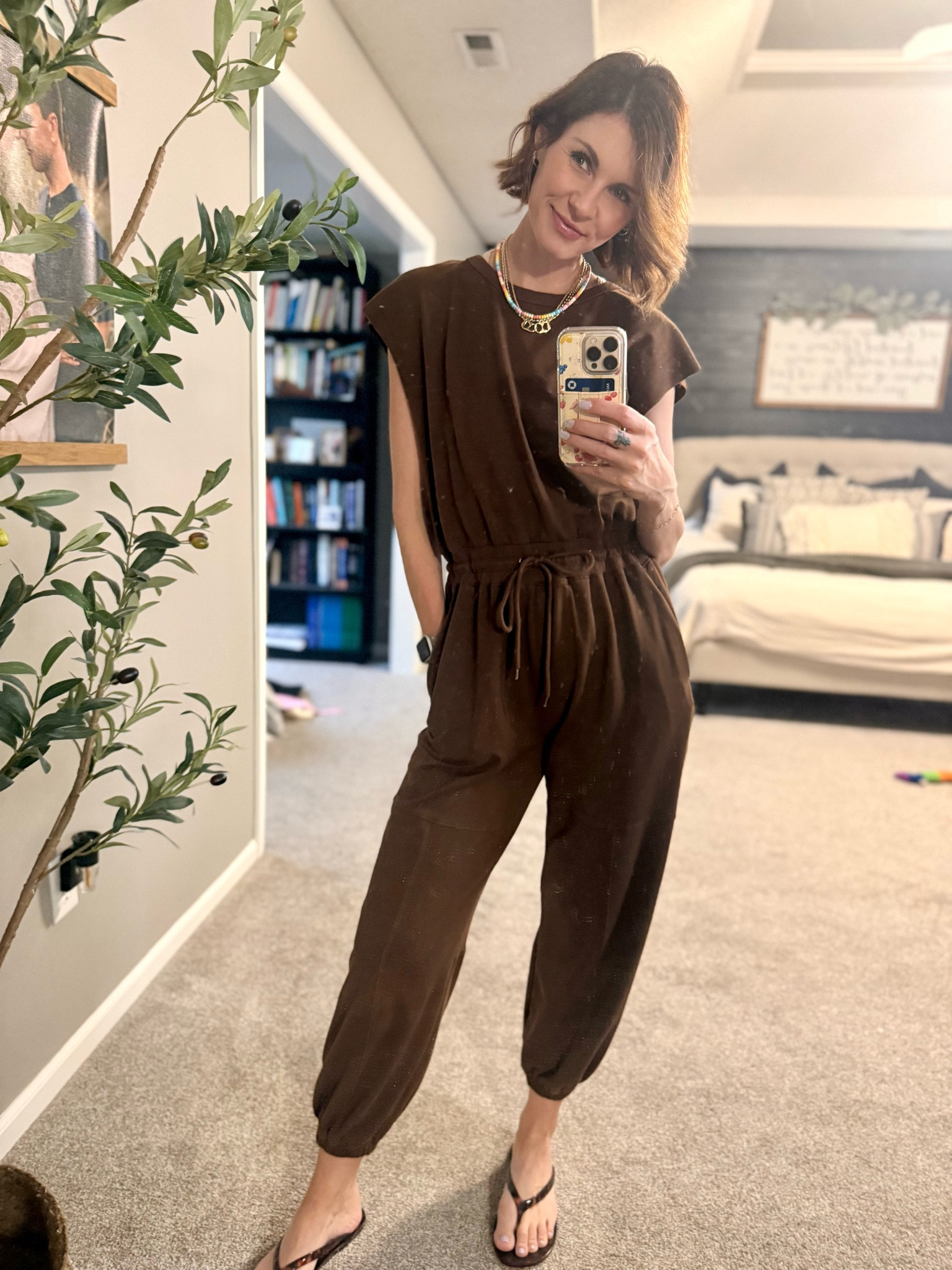 Love this jumpsuit from @amazon for a cute casual mom outfit! Perfect for spring! 

Amazon finds | free people dupe | jelly sandals | jellies | spring fashion | spring mom outfit of the day | busy mom look | millenial mom style 

#LTKootd #LTKdayinmylife #LTKmomlife