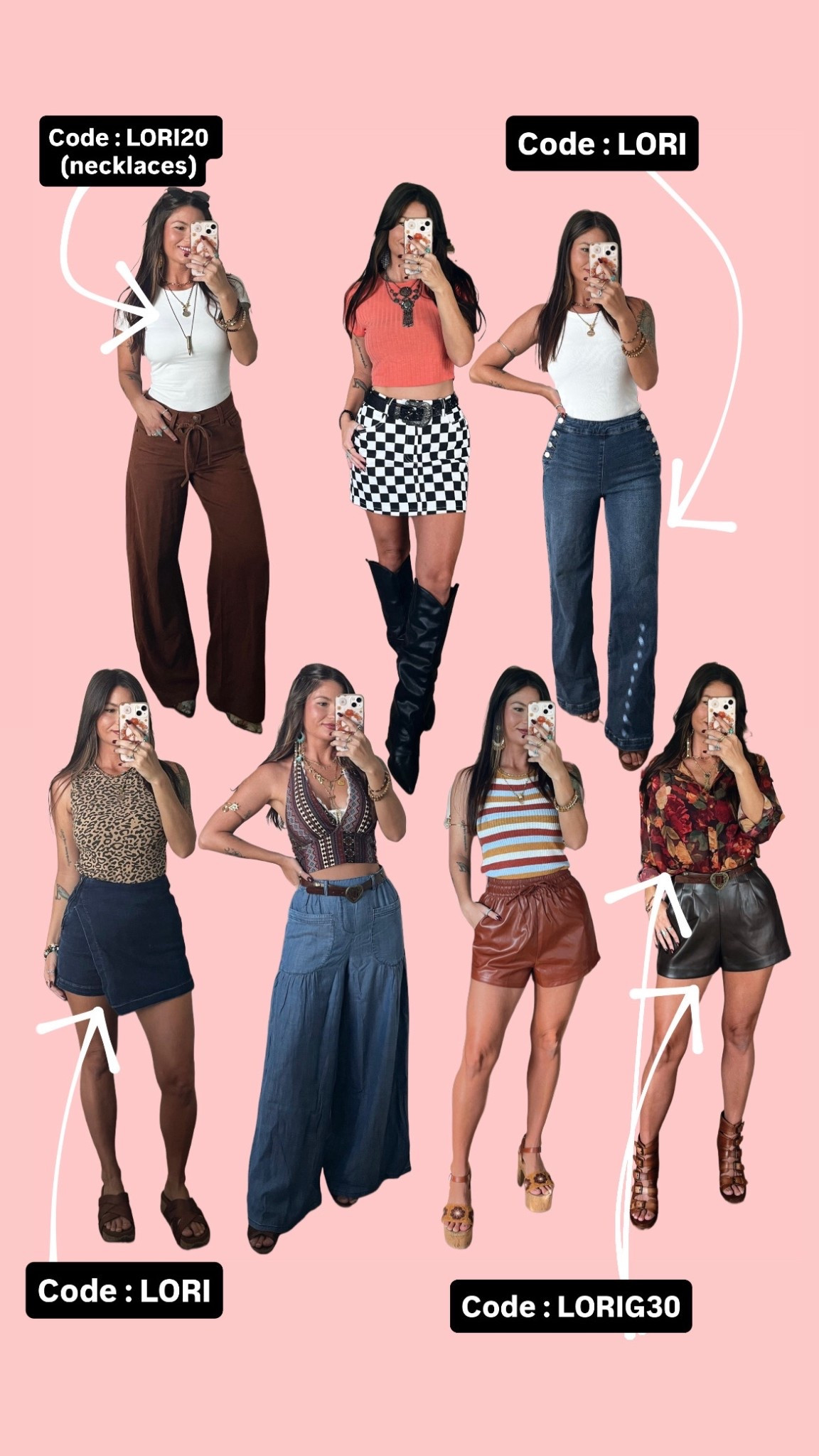 Recent outfits with discount codes!

#LTKSeasonal #LTKxVICI #LTKStyleTip