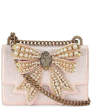 Shoreditch Small Rhinestone Bow Crossbody Bag | Dillard's