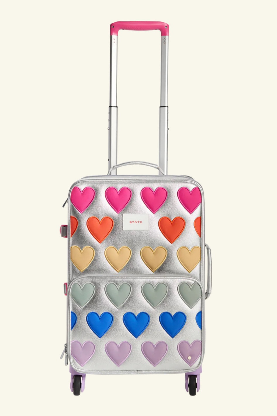 We love state luggage and bags. Easy to move and so freaking cute. 