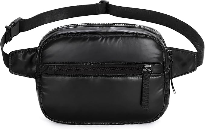 JASGOOD Belt Bag Crossbody Fanny Packs for Women Fashion Waist Packs with Adjustable Strap for Tr... | Amazon (US)