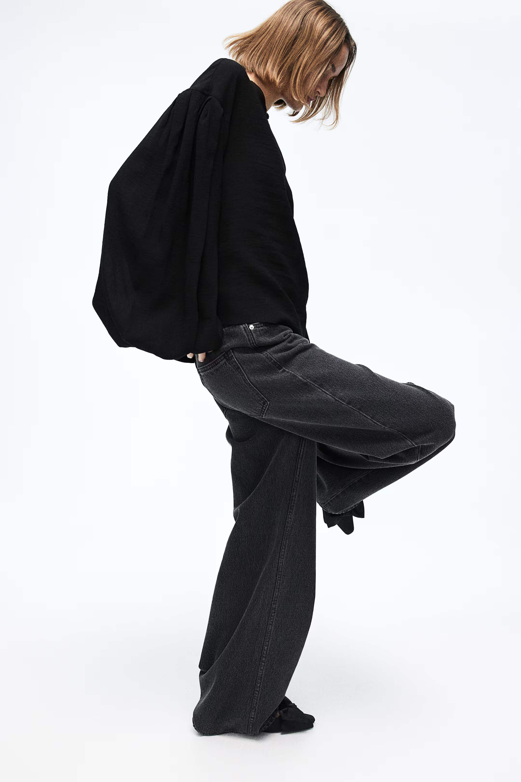 Voluminöse Bluse | H&M (DE, AT, CH, NL, FI)