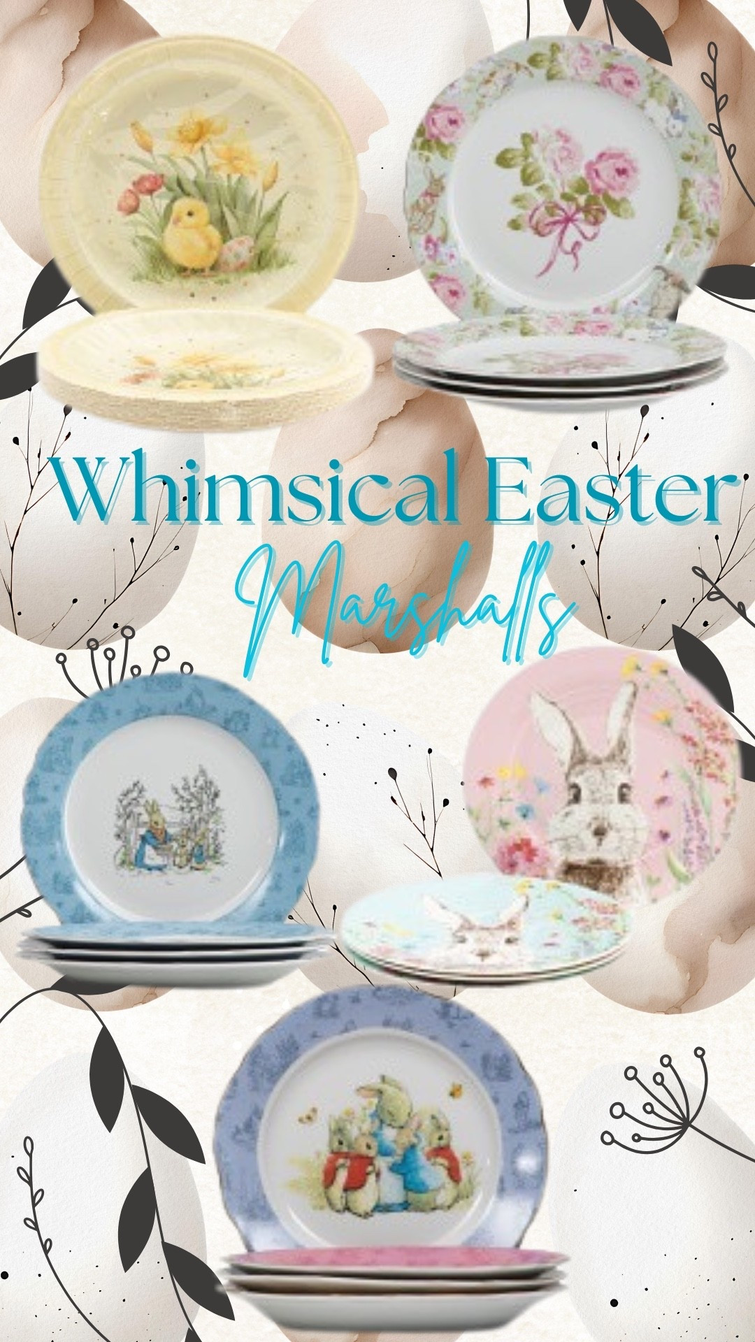 Adorable bunny & chic plates for your Easter festivities! Budget friendly cuteness!🐰🐣
#LTKEaster

#LTKhome #LTKfamily