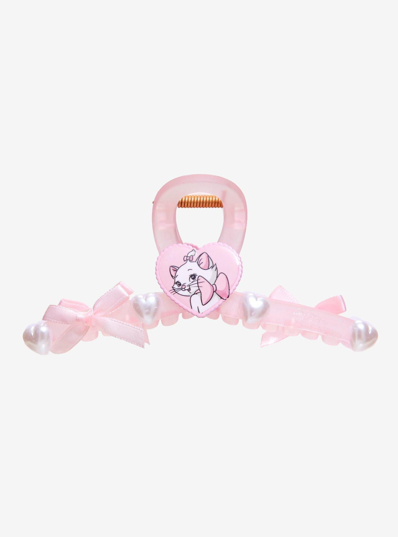Disney The Aristocats Marie Pearl Hearts Claw Clip - BoxLunch Exclusive | BoxLunch
