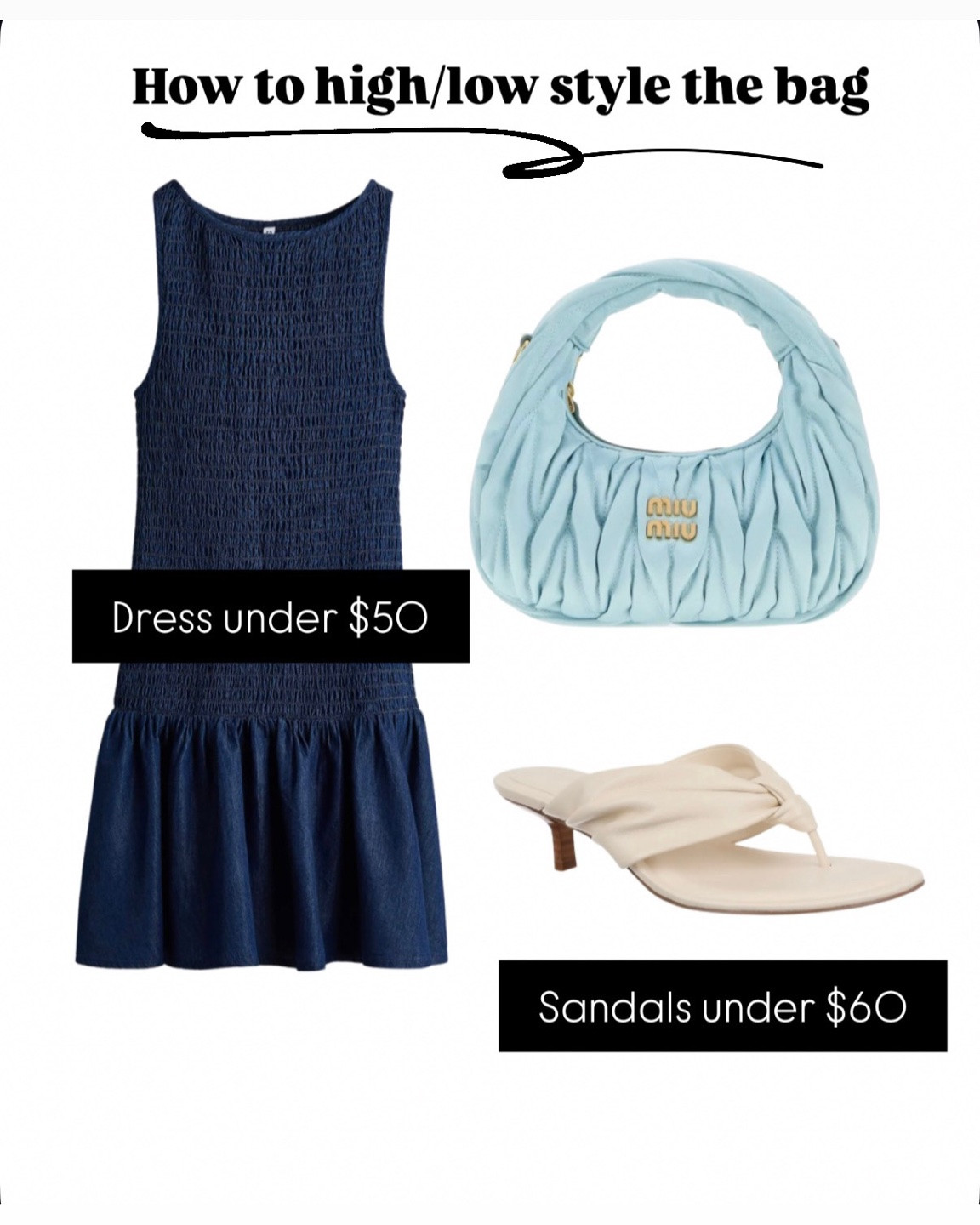 Miu Miu bag $600 off!
High/low style
Summer dress
Dress 
#ltksalealert

#LTKdayinmylife #LTKootd