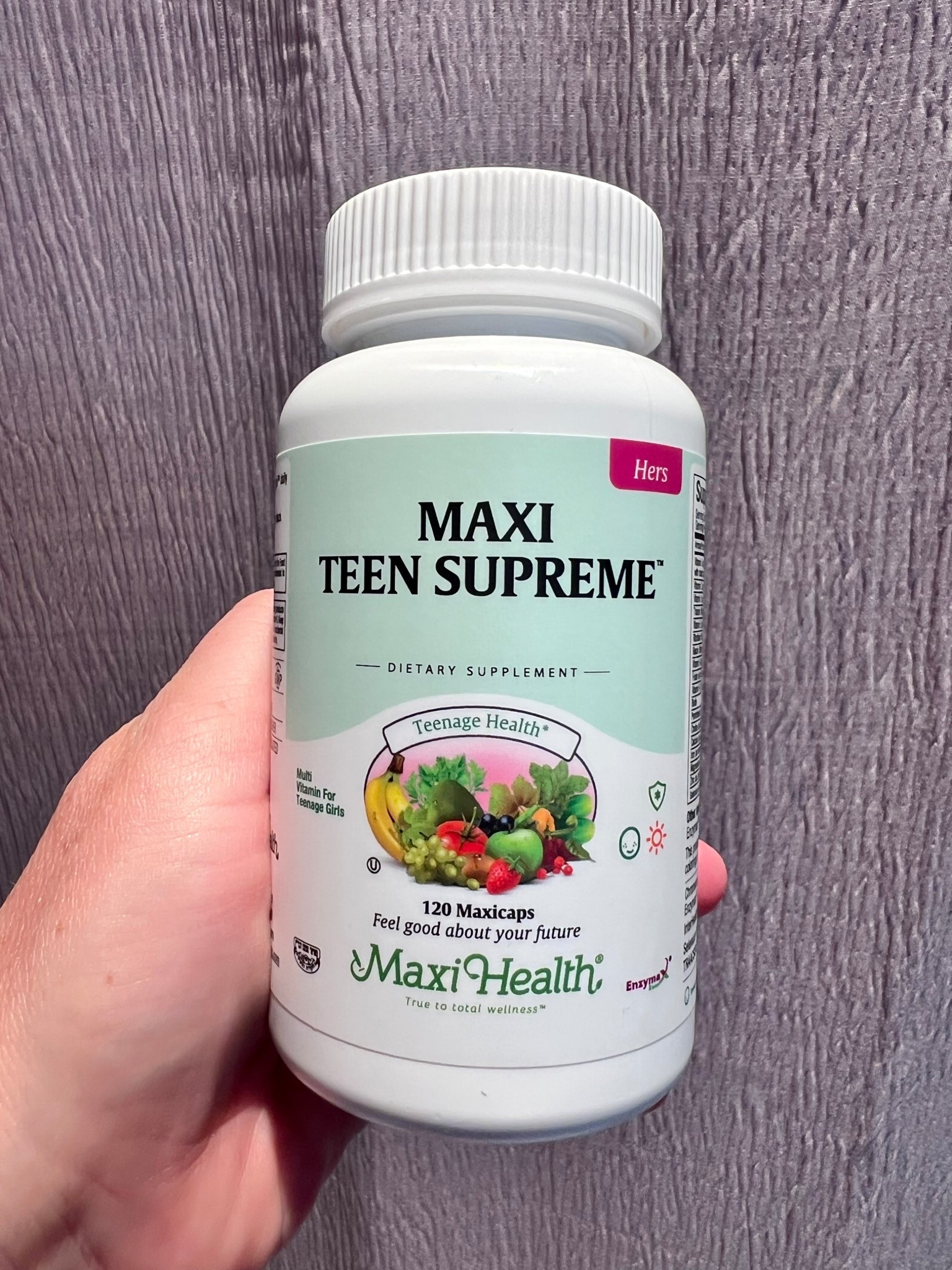 Our 12 year old tween daughter takes two of these Maxi Supreme Multivitamins daily!🩷🍅🥕🥒🍑🍎🍇 We buy off Amazon.

#LTKU #LTKselfcare #LTKKids