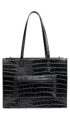 BEIS Croc Mini Work Tote in Black from Revolve.com | Revolve Clothing (Global)