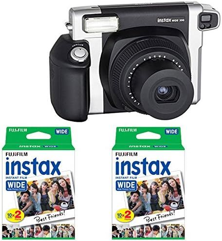 Fujifilm INSTAX Wide 300 Camera and 2 x Instax Wide Film Twin Pack - 40 Sheets | Amazon (US)