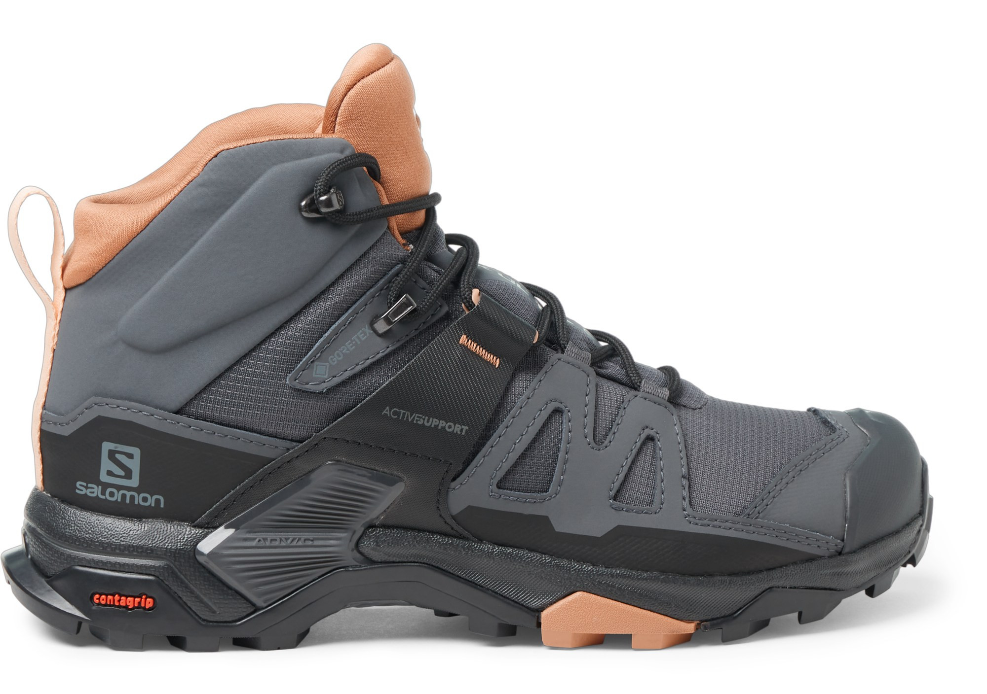 Salomon Women's X Ultra 4 Mid GORE-TEX Hiking Boots Black 9.5 | REI