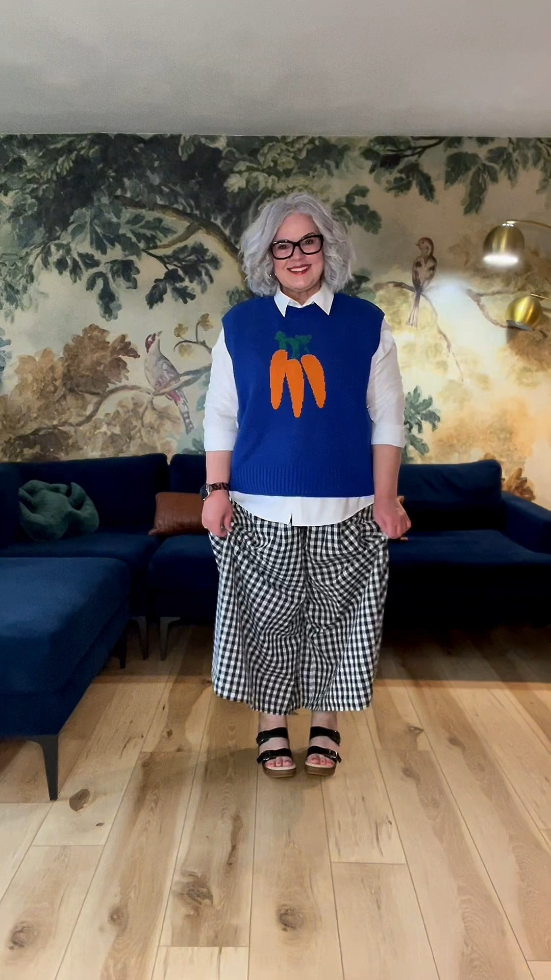 @dansko shoes are truly the most Amazing quality. I’m a fan for life💙 vest is from Lucy & Yak 
#over50fashion #summershoes #over50style #comfortableshoes #ootd 

#LTKootd #LTKOver40 #LTKWorkwear