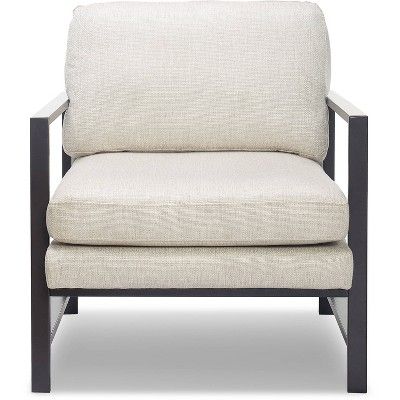 Russell Bronze Metal Frame Accent Chair - Finch | Target