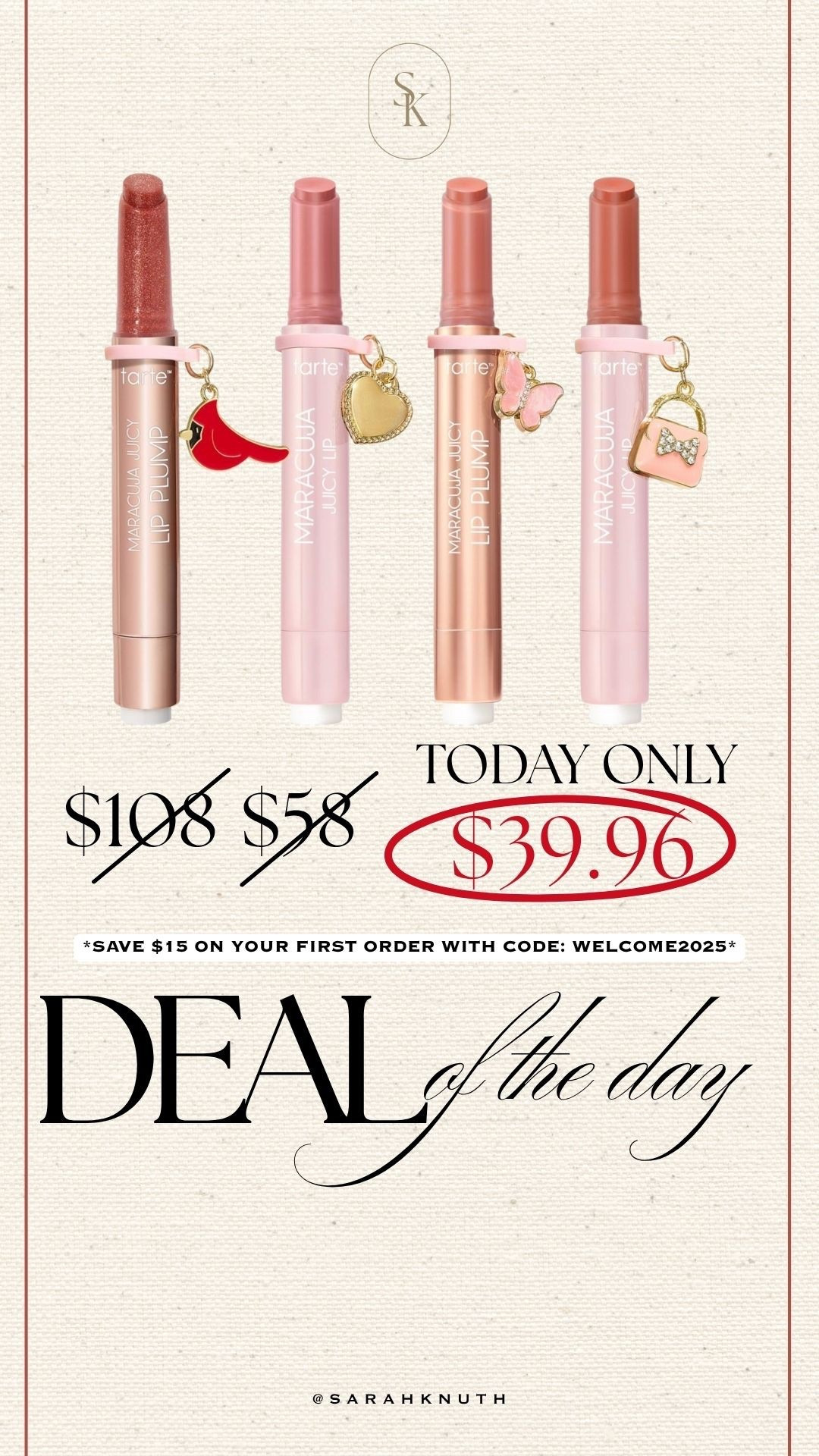 #ad #LoveHSN #HSNInfluencer @HSN deal of the day!! @tarte

#LTKHoliday #LTKBeauty #LTKGiftGuide